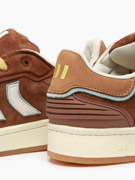 Sneakers Uit Leder Coolway Bruin men 8623711 ander zicht 2